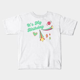 It’s my birthday in retro style Kids T-Shirt